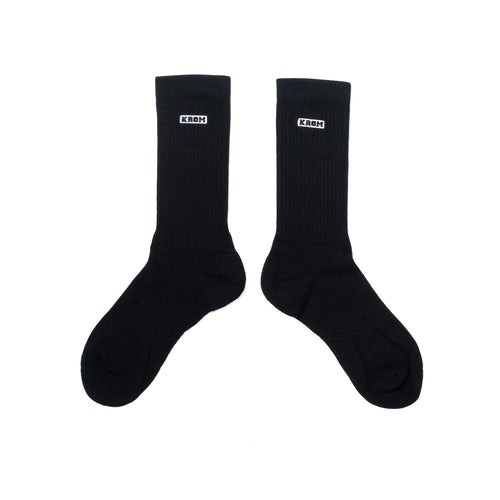 BOX LOGO SOCKS BLACK