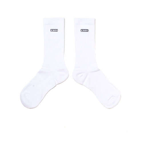 BOX LOGO SOCKS WHITE