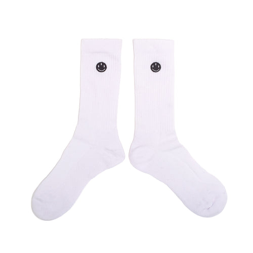 SMILEY SOCKS WHITE